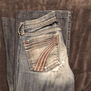 7 for all mankind Dojo pink